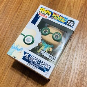 Dr Emmett Brown POP Funko Lootcrate Back to the